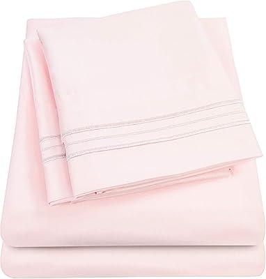 Luxury Hotel Quality Bed Sheets - Pale Pink