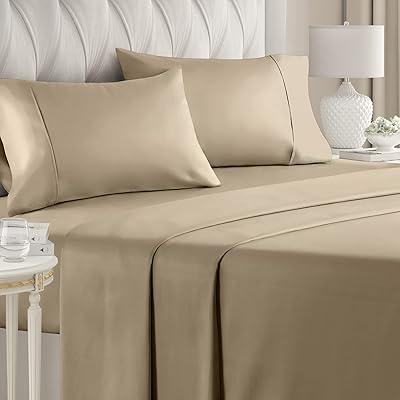 Silky Sateen Cotton King Sheet Set