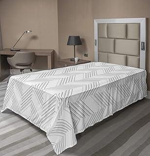 Modern Geometric Zigzag Flat Sheet