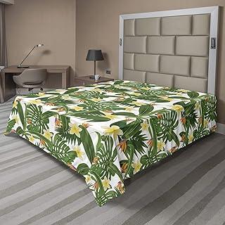 Ambesonne Tropical Paradise Flat Sheet