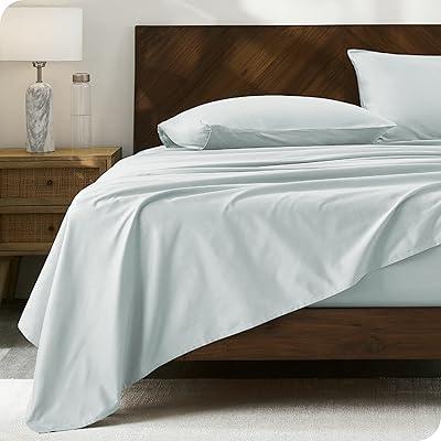 Bare Home Organic Cotton Percale Sheet Set