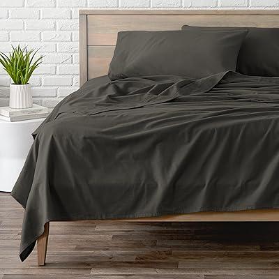 Bare Home Velvet Soft Flannel Sheet Set