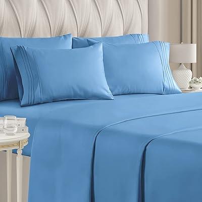 Cali King 10-Piece Luxury Bed Sheet Set