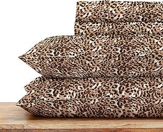 California Dream Leopard Print Queen Sheet Set