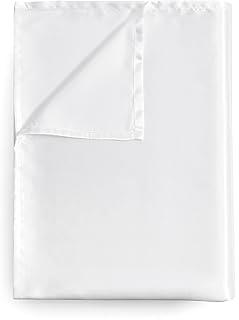 Counfeisly Silky Satin Twin Flat Sheet