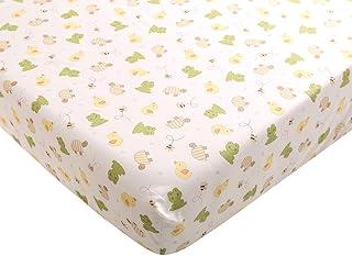 CribMATE Nursery Turtle & Frog Fitted Sheet