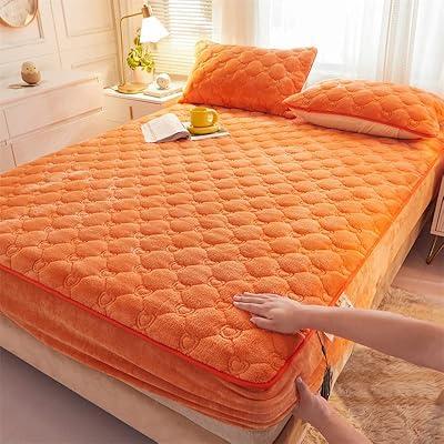 Eco-Friendly Plush Velvet Fitted Bedspread