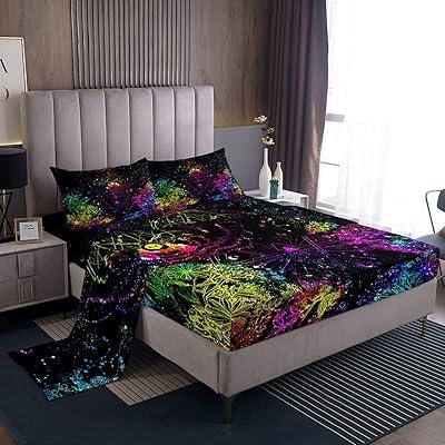 Cosmic Death Moth Queen Sheet Set