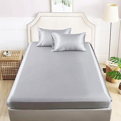 Ultra Soft Satin Twin Fitted Sheet