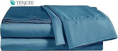 Teal Tencel California King Sheet Set