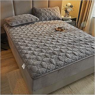 Deep Pocket Velvet Fitted Mattress Cover