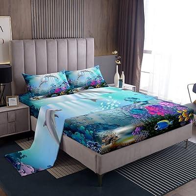 Underwater Wonderland Twin Sheet Set