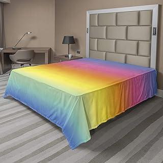 Lunarable Rainbow Pride Flat Sheet