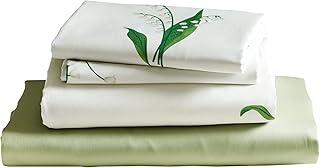 MIDO HOUSE Egyptian Cotton King Floral Sheet Set