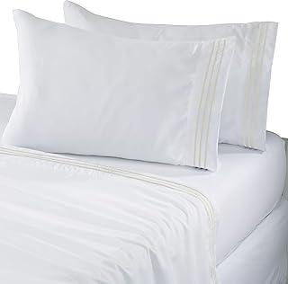 MISR LINEN Premium Cotton Queen Bed Sheet Set