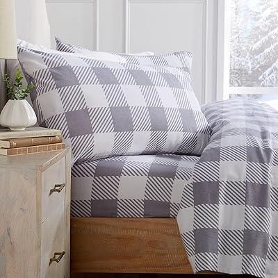 Market & Place Turkish Cotton Flannel Sheet Set