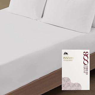 Light Grey Premium Hotel Quality King Fitted Sheet