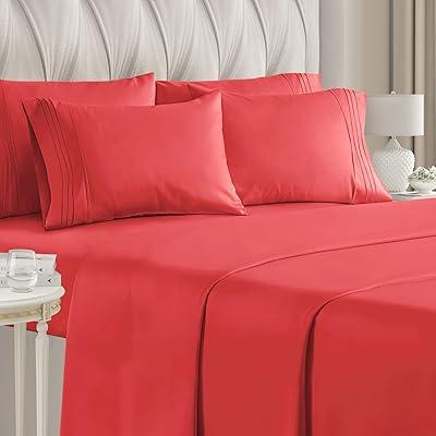 10-Piece Luxury Bed Sheet Bundle - Queen Size