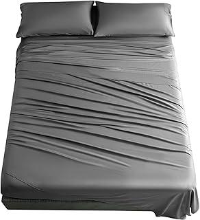 SAKIAO Luxurious 100% Egyptian Cotton King Size Sheets