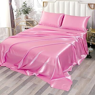 Luxury Satin Twin Sheet Set