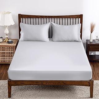 Shunjie.Home 100% Bamboo Fitted Sheet - King Size