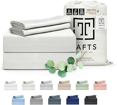 Tafts Organic Eucalyptus California King Sheet Set