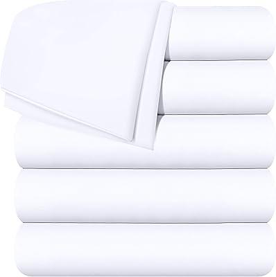 Utopia 6-Pack Twin Flat Sheets