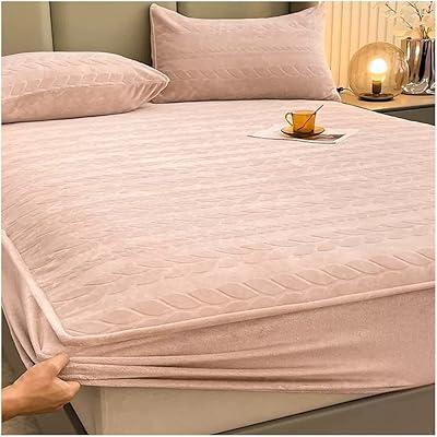 Coral Fleece Velvet Fitted Sheet