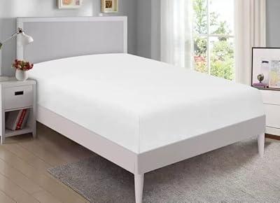 Basic White King Fitted Sheet