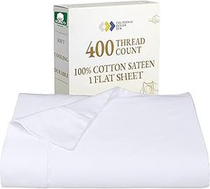 California Design Den 400-Thread-Count 100% Cotton Sheets