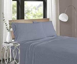 CGK Unlimited Soft Cotton Blue Floral Bedding Set