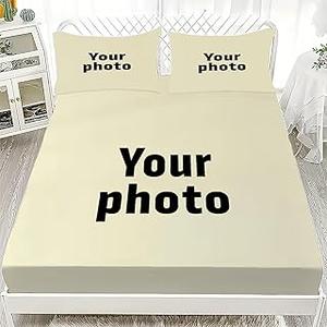 Custom Name Bed Sheet Set for Kids