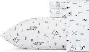 Eddie Bauer Flannel Bed Sheet Set