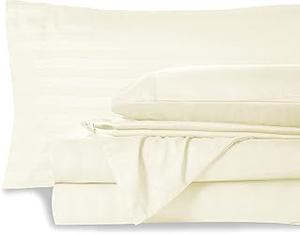 Happybuy Kids Bed Sheet Set - 100% Organic Cotton