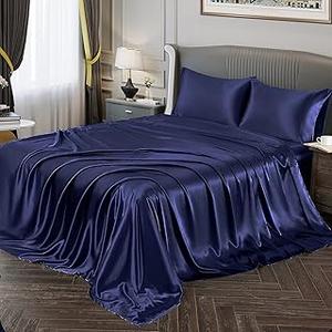 LilySilk 100% Mulberry Silk Bed Sheets Set