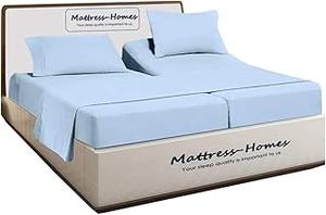 Linenspa 8-Inch Memory Foam Boat Mattress and Sheets Set