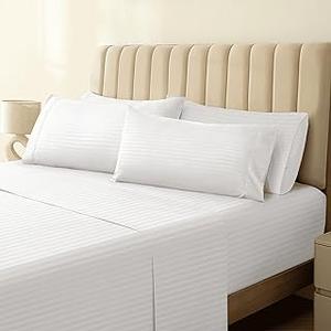 LuxClub 6-Piece King Sheet Set