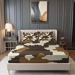 Mellanni Queen Sheet Set - 100% Polyester Microfiber