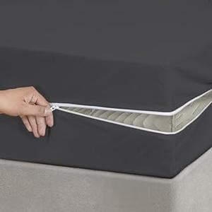 Sateen 500-Thread Count Deep Pocket Sheet Set by CGK Unlimited