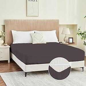 Sweet Home Collection Queen Size Bed Sheets with Corner Straps