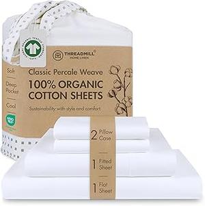 Threadmill Home Linen 100% Organic Cotton Sheet Set