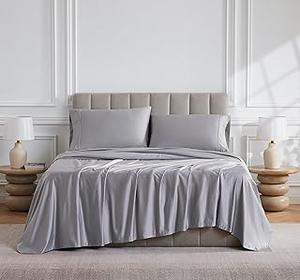 Threadmill Home Linen Silver Thread Sheets