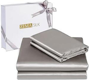 ZIMASILK 100% Mulberry Silk Bedding Set